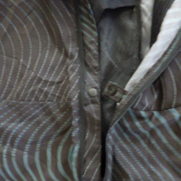 Brooks Mens Canopy Lightweight Performance Running Jacket Size Medium Black Blue - Picture 4 of 9